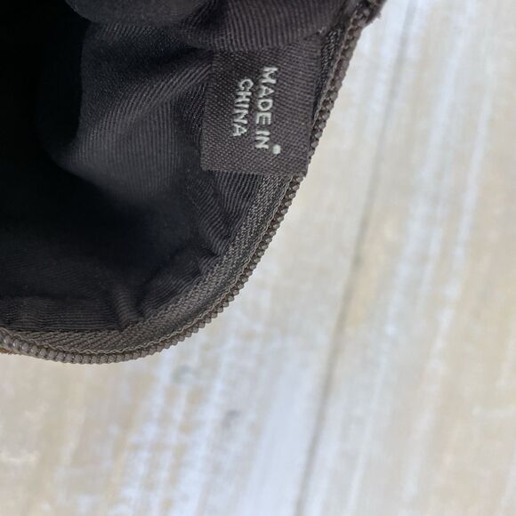 Vintage Coach Brown Suede Leather Wristlet/Wallet - Picture 8 of 9